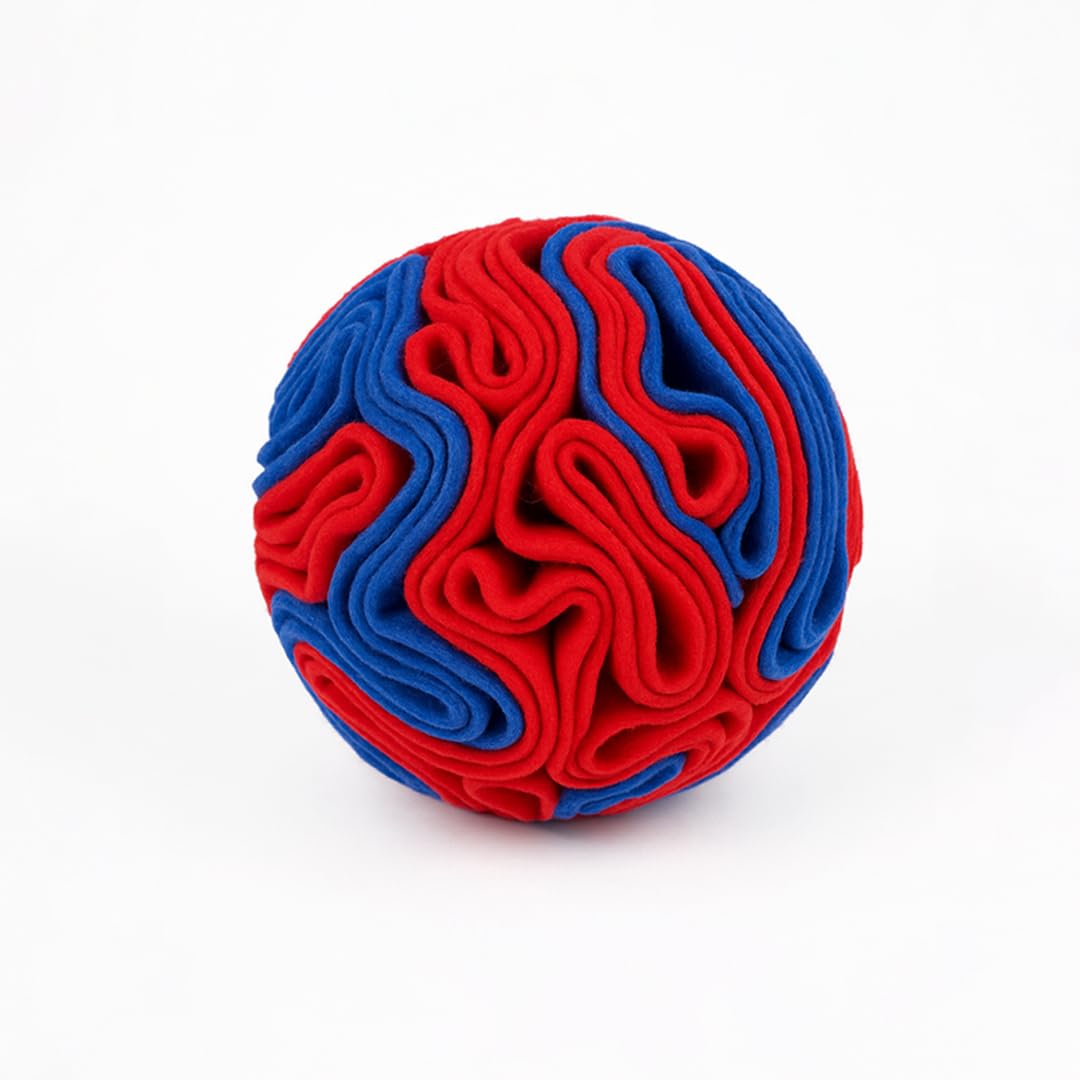 PETS EMPIRE Dog Snuffle Ball Toy  Slow Feeder Ball for Dogs, Nosework Enrichment Toy for Mental Stimulation, Anxiety Relief & T