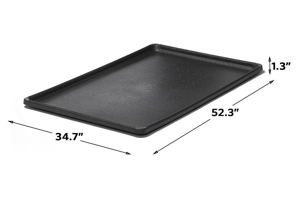 MidWest Homes for Pets Replacement Pan for 54 Long MidWest Dog Crate (SL54DD), 52.3L x 1.3W x 34.7H, Black