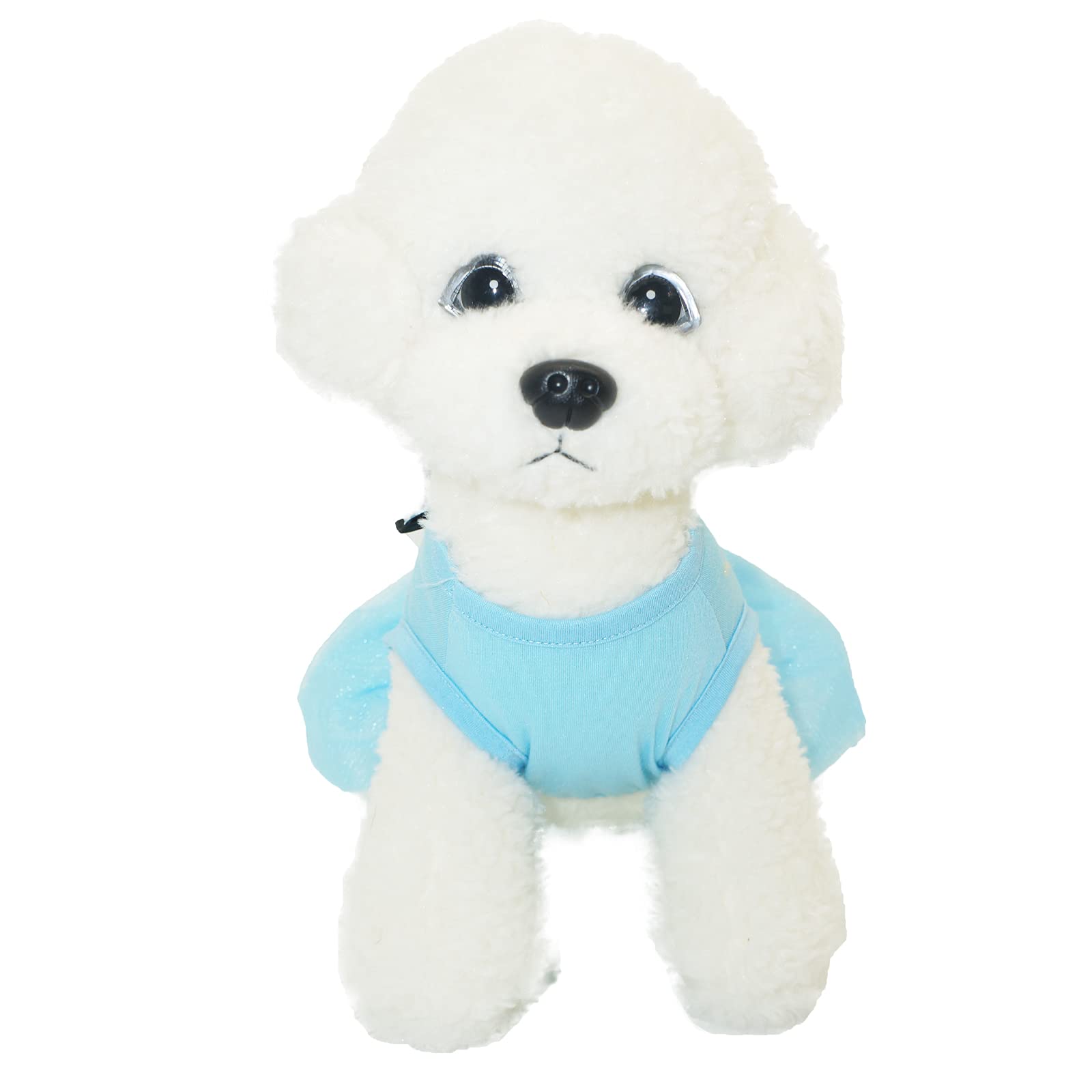 Dog Dresses For Small Medium Dog Cat Pet Dog Princess Tutu Dresses Dog Skirt Bow Crystal Belt Skirt Pet Clothes (Medium, Blue)