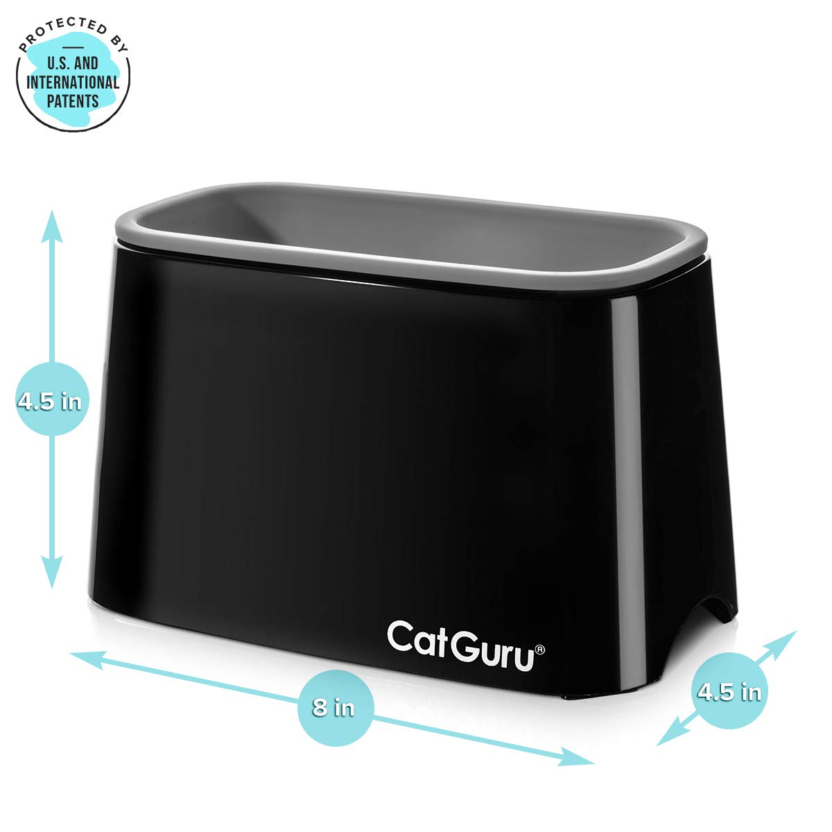 Catguru Premium Cat Litter Scoop Holder, Scooper Caddy, Scoop Stand Pairs With Any Cat Litter Box And Fits Most Cat Litter Scoop