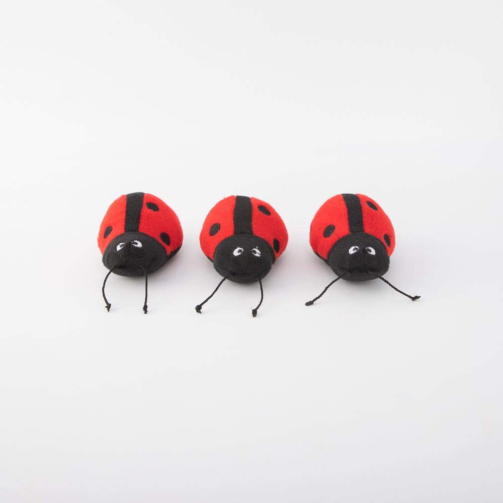 Zippypaws Burrow, Ladybug & Leaf - Interactive Dog Toys For Boredom - Hide And Seek Dog Toys, Colorful Squeaky Dog Toys For Smal