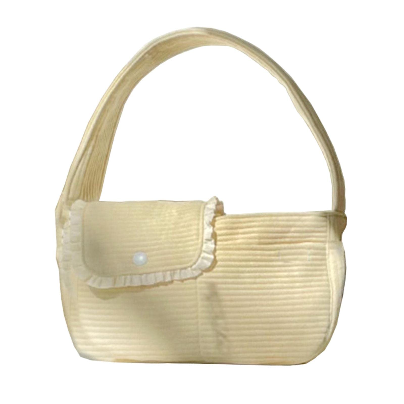 BNF Pet Sling Carrier Cat Dog Shoulder Bag Travel Bag Yellow 40X26X11Cm