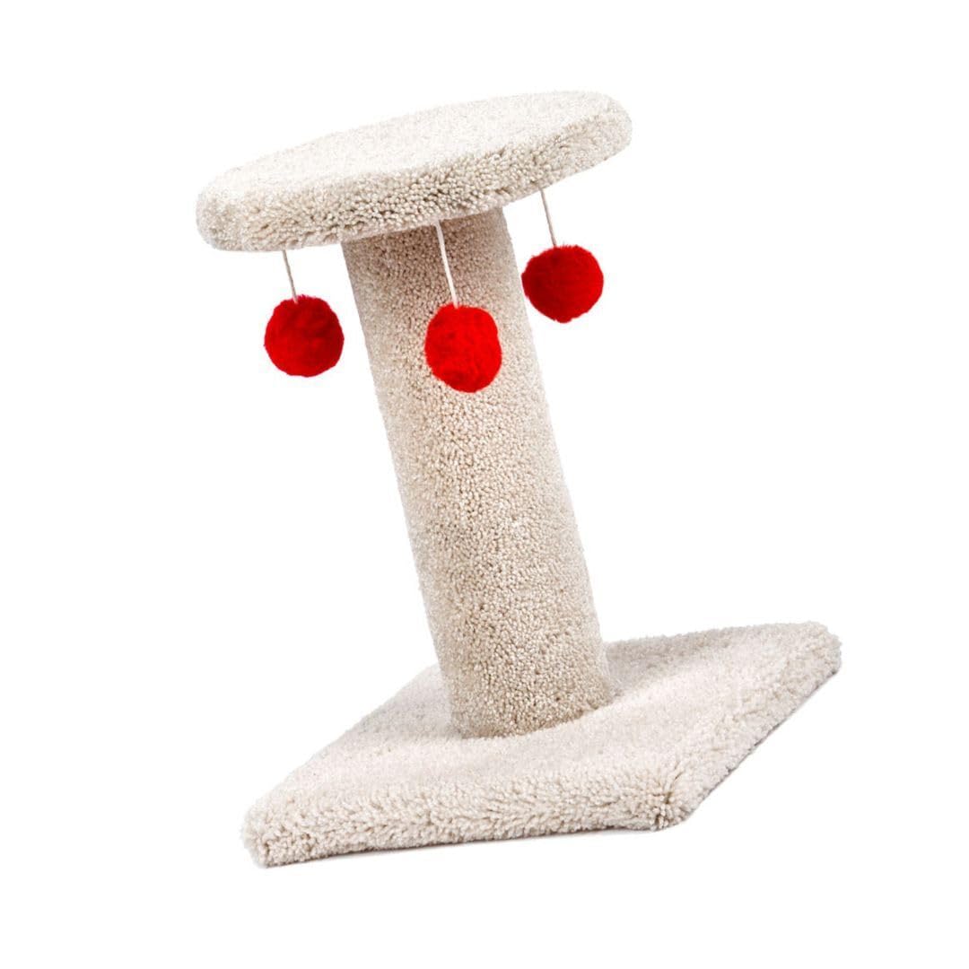 Classy Kitty 17' Spinning Cat Post With Toys