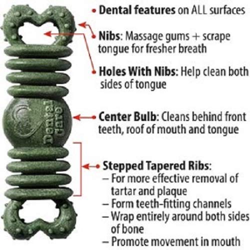 Loving Pets Orabone Dental Treat For Dogs, Individually Wrapped, Medium, 30 Pieces Per Pack