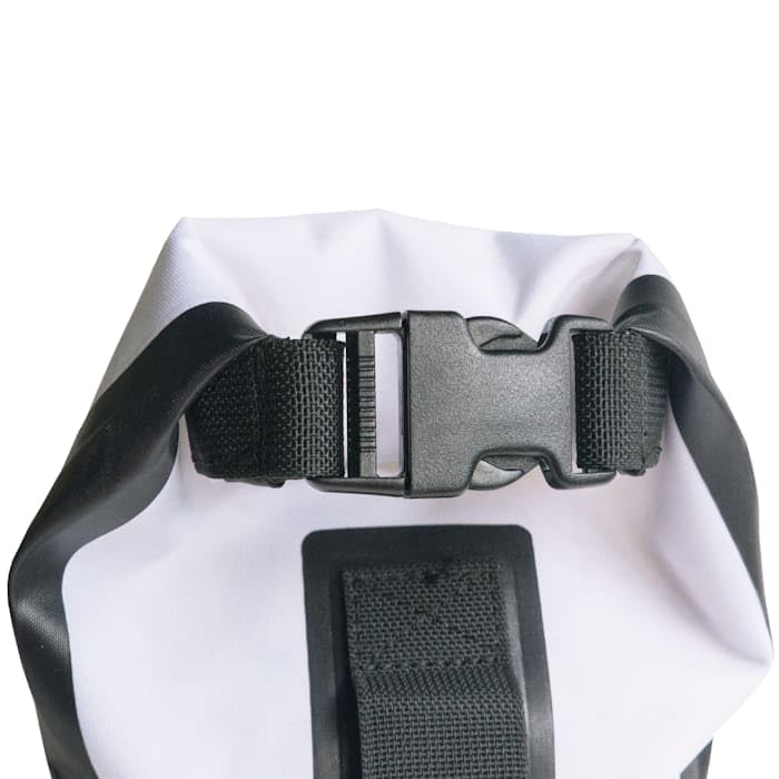 Dog Helios 'Grazer' Waterproof Outdoor Travel Dry Food Dispenser Bag, 3L, White