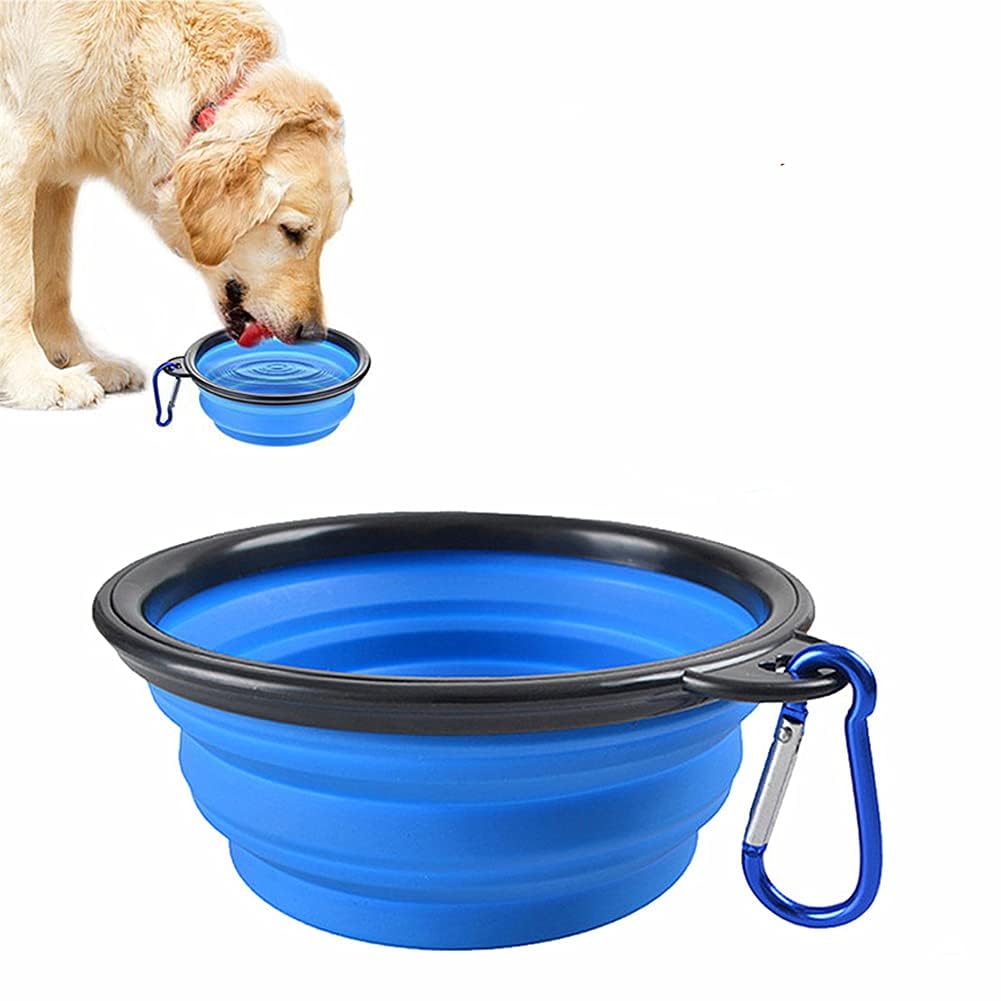 Paw N Pet Collapsible Silicone Dog Bowl (200 Ml) Foldable Expandable Cup Dish For Pet Cat Food Water Feeding, Portable Travel Bo