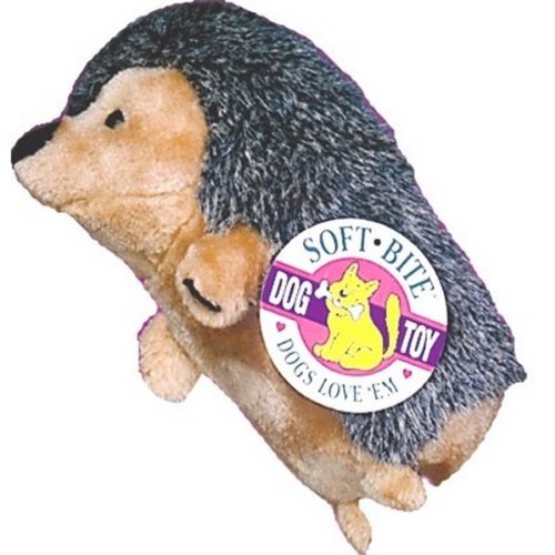 Soft Bite Hedgehog Dog Toy