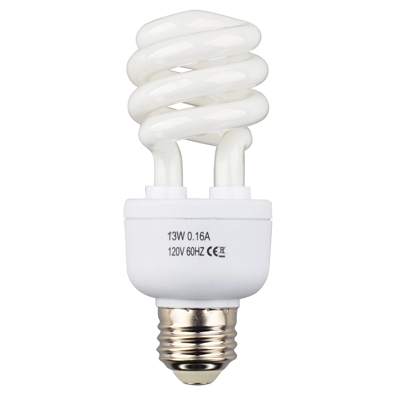 Lucky Herp 10.0 Uvb Reptile Uvb Bulb,Fluorescent Terrarium Lamp,Compact Bulb,E26,Screw Thread (13 Watt)