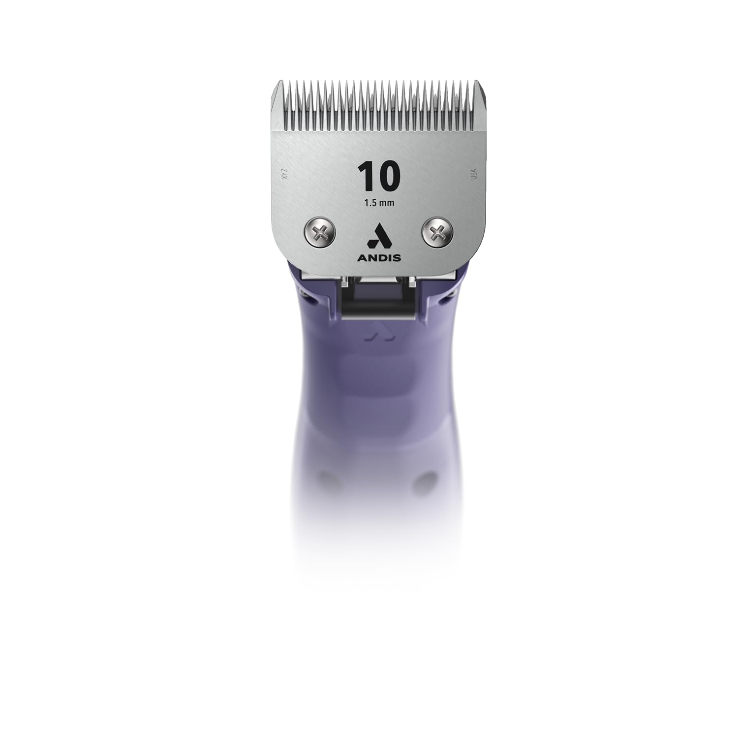 Andis Emerge Cordless Dog Clipper - Detachable Blade, Lithium-Ion, Purple, Model 560489
