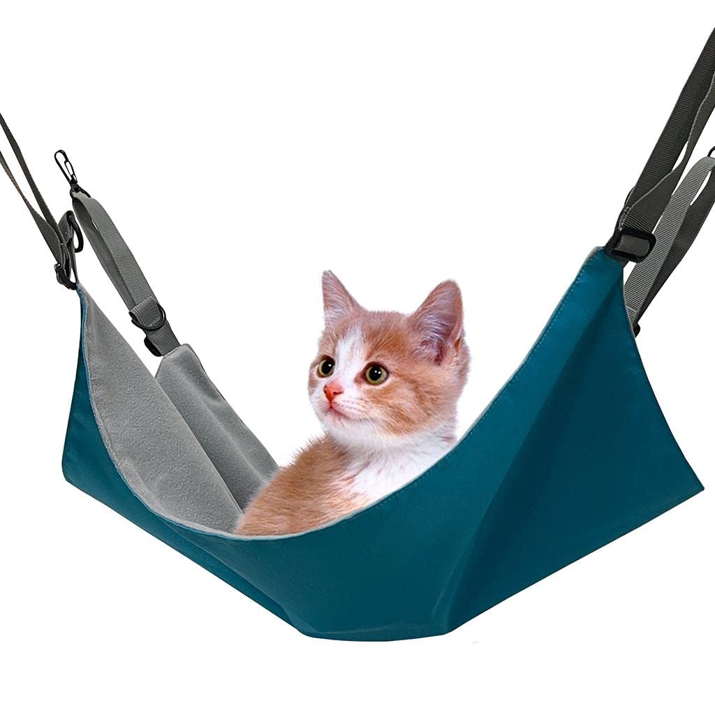APIRILY DoubleSided Cat Hanging Hammock Bed Comfortable for Kitten Puppy Blue | Pet Supplies | Cat Supplies | Beds