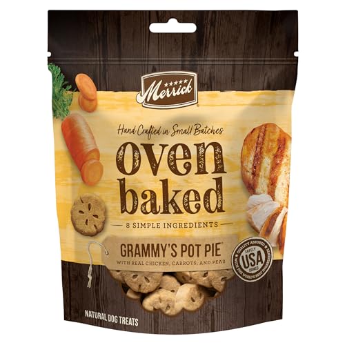 Merrick Oven Baked Grammys Pot Pie Natural Dog Treats