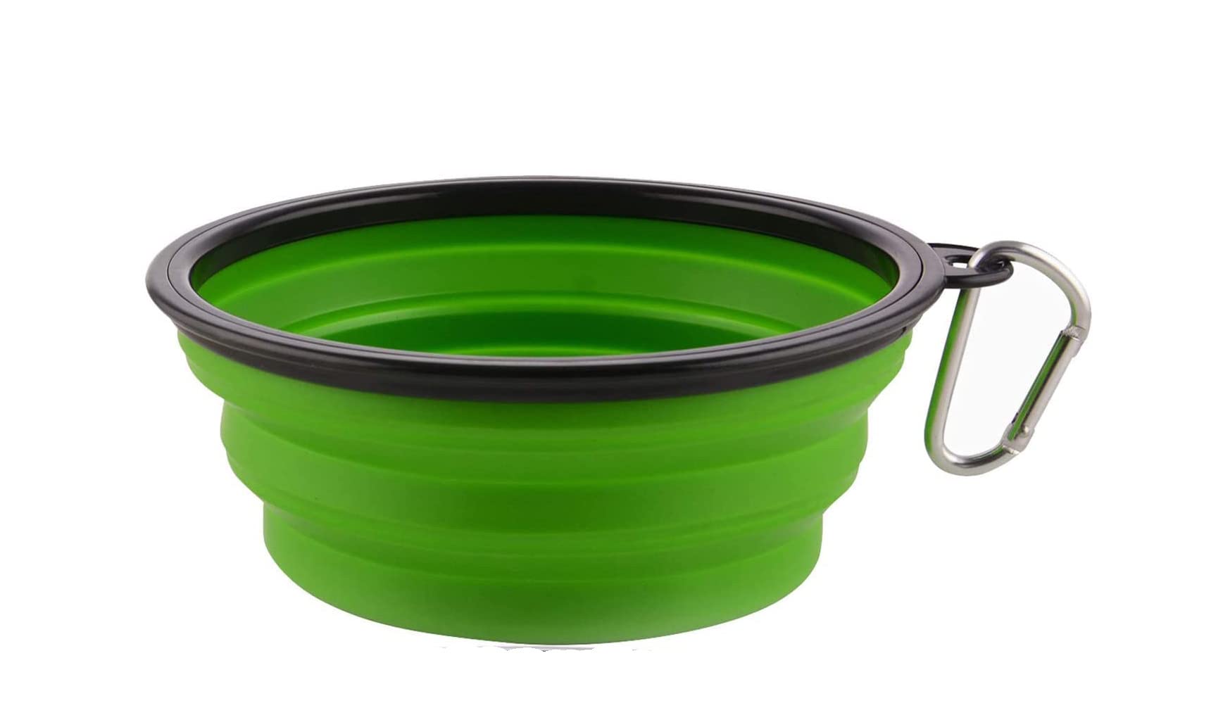 Anab Gi Collapsible Silicone Dog Bowls, Portable Foldable Travel Water Bowl Food Dishes With Carabiner Clip For Traveling, Hikin