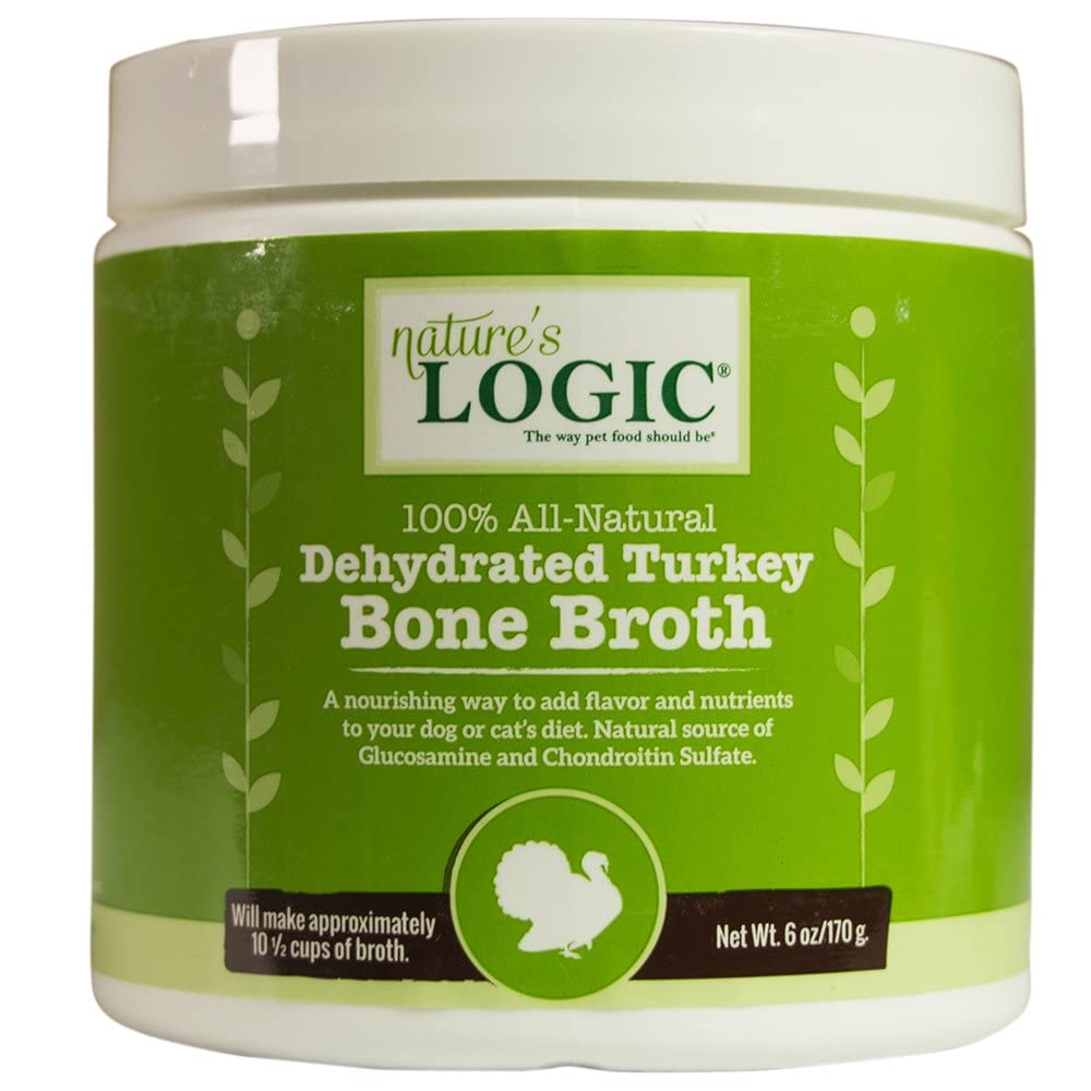 Natures Logic Dehydrated Turkey Bone Broth, 6oz