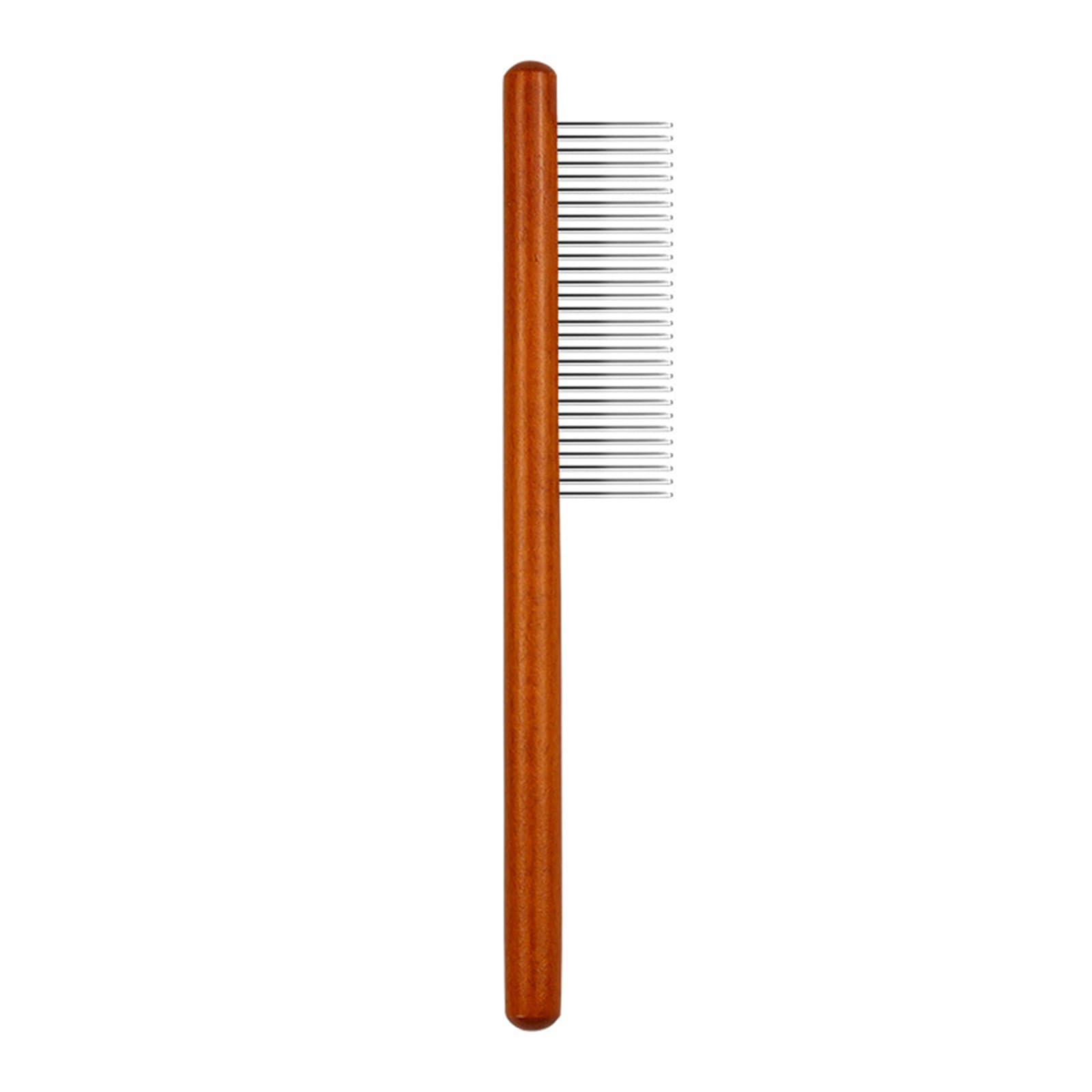 Maeelou Wooden Small Dog Grooming Brush - Perfect For Shih Tzus, Yorkies, And Maltipoos - Ideal Puppy Hair Brushes For Maltese A
