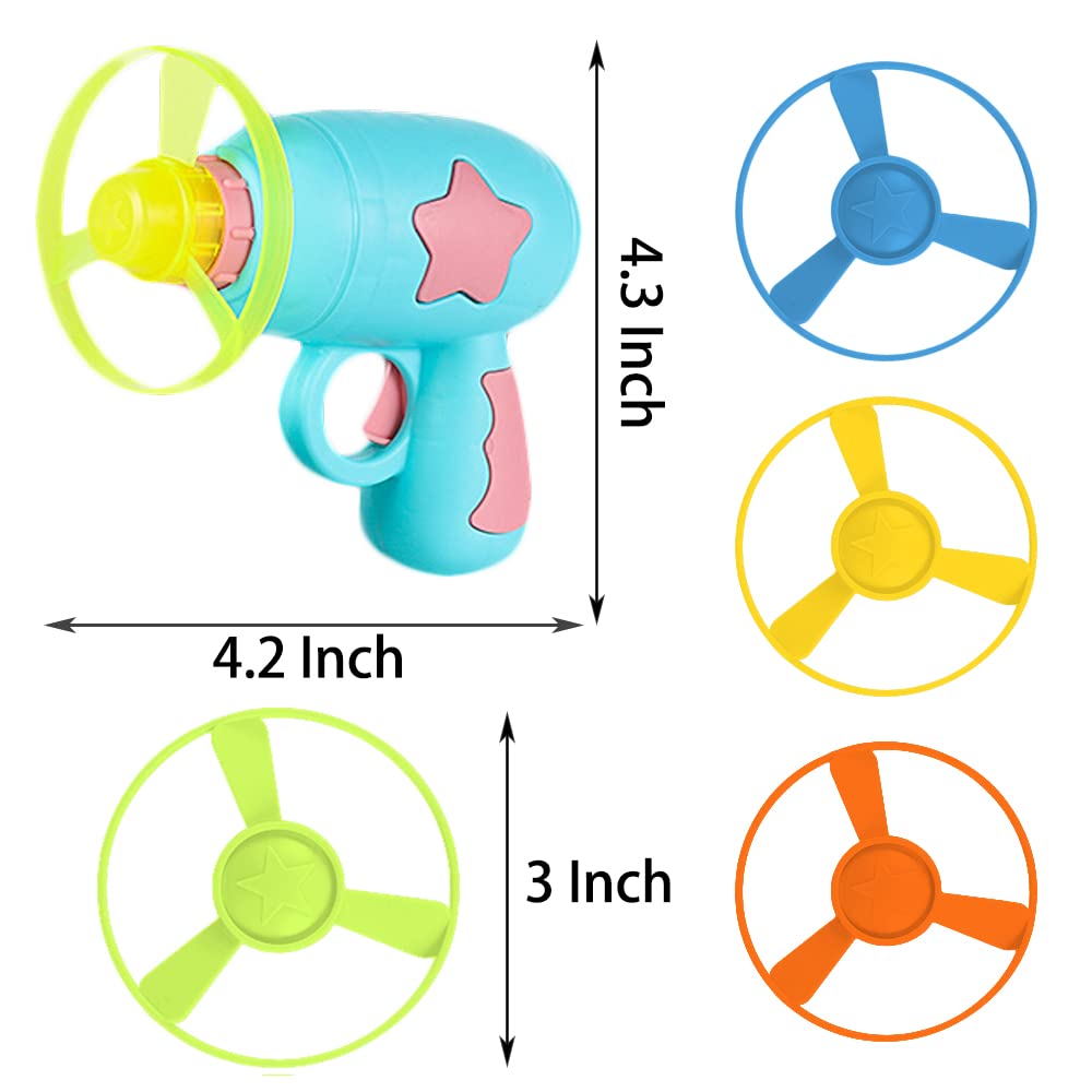 Iaxsee 15 Pieces Cat Fetch Toy With Colorful Flying Propellers Set, Cat Playing Tracking Interactive Toys For Kitten Chasing Tra