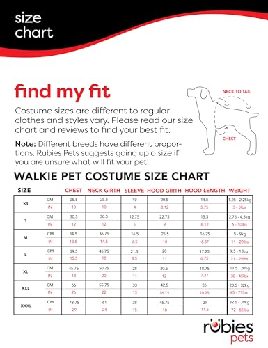Rubie'S Walking Teddy Bear Pet Costume, Xxx-Large