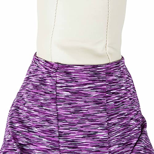 Pet Life  Active 'Warf Speed' Heathred Dog Fitness and Yoga Pet T-Shirt Dog Clothes - Performance Dog T-Shirt with 4-Way-Stretch