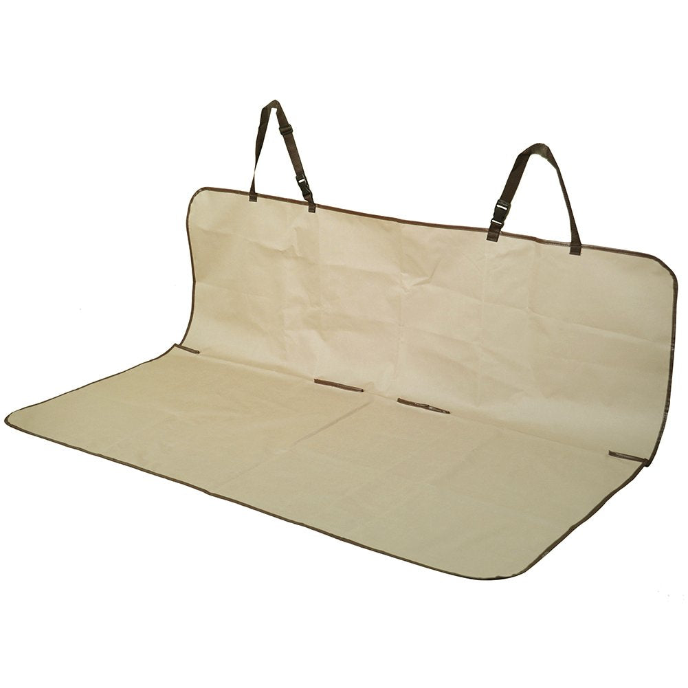 Petsafe Happy Ride Waterproof Bench Seat Cover For Dogs And Pets - Fits Cars, Trucks And Suvs - Waterproof Area Protection - Tan