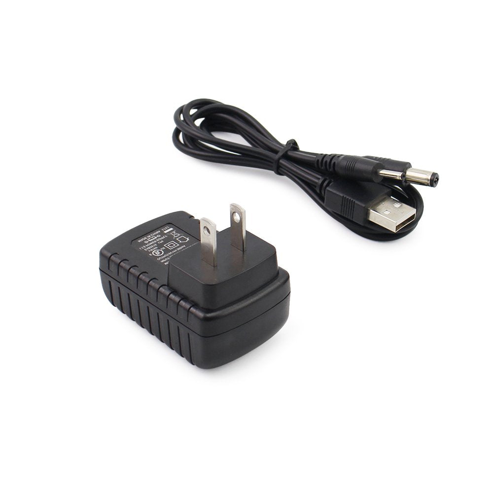 Extra Replacement Wall Charger With Dual Charging Cable For Ipets Petrainer Pet998Dbb/Pet998Db/Pettech Pt0Z1/ Trainpro M86/At 216 Peston Petspy Dog Training Shock Collar (Pet998Dbb)