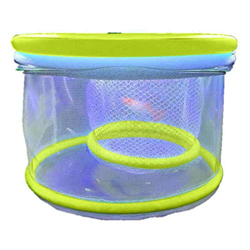 2 Units Aquarium Fish Hatchery Isolation net, Aquarium Fish Breeder Tank Isolation Hatching Net Box, a Large Aperture net and a 