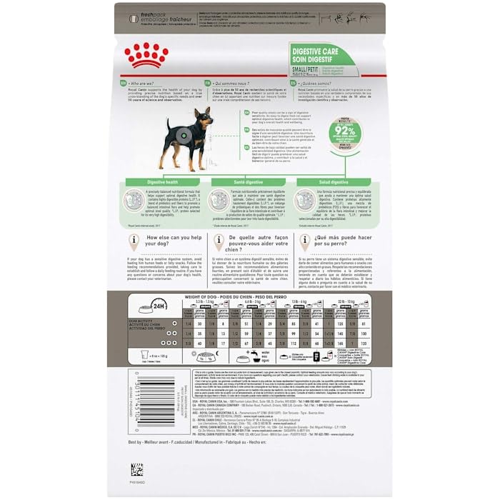 Royal Canin Small Digestive Care Dry Dog Food, 3.5 lb bag