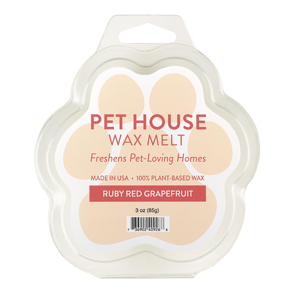 One Fur All Pet House Spring and Summer Wax Melts for Pet Odor, Natural, Plant Based Soy Wax Melts, Long Lasting Fragrance for F