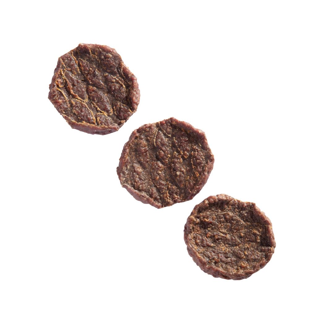 Happy Howies Mini Doggy Burgers - Natural Healthy Dog Treats, Made with Real Beef, Hormone and Gluten Free - Beef, 126 Count (P