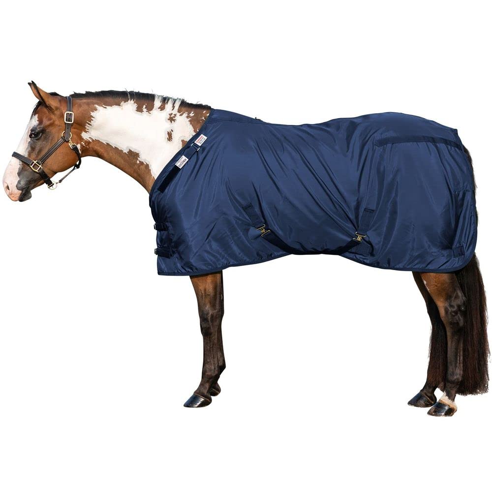 Adjusta Fit Dura-Nylon Horse Stable Sheets | Ultimate Equine Comfort & Protection | Keeps Coats Smooth & Shiny | V-Free | Open F