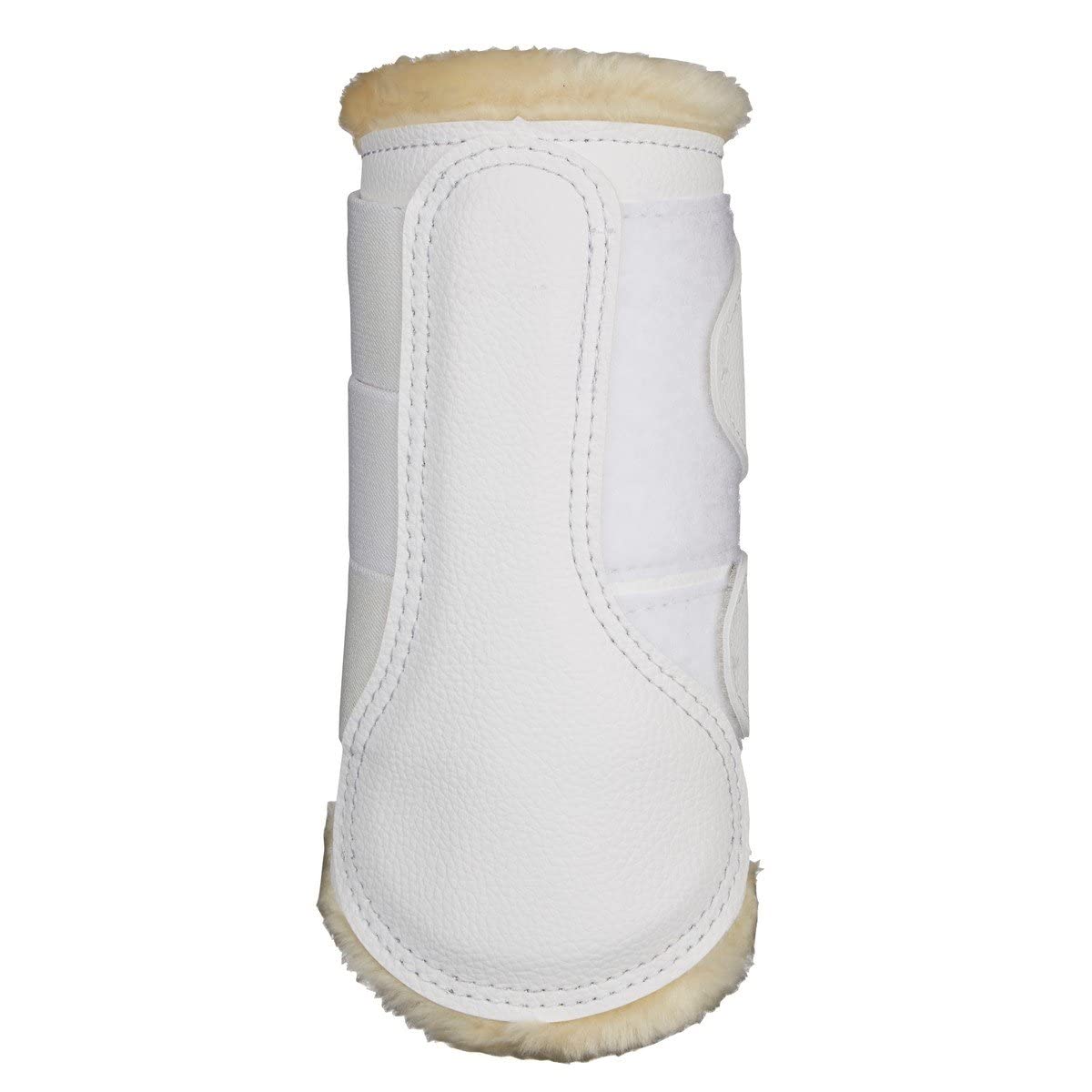 Lemieux Fleece Edged Mesh Brushing Horse Boots - Protective Gear And Training Equipment - Equine Boots, Wraps & Accessories (Nat