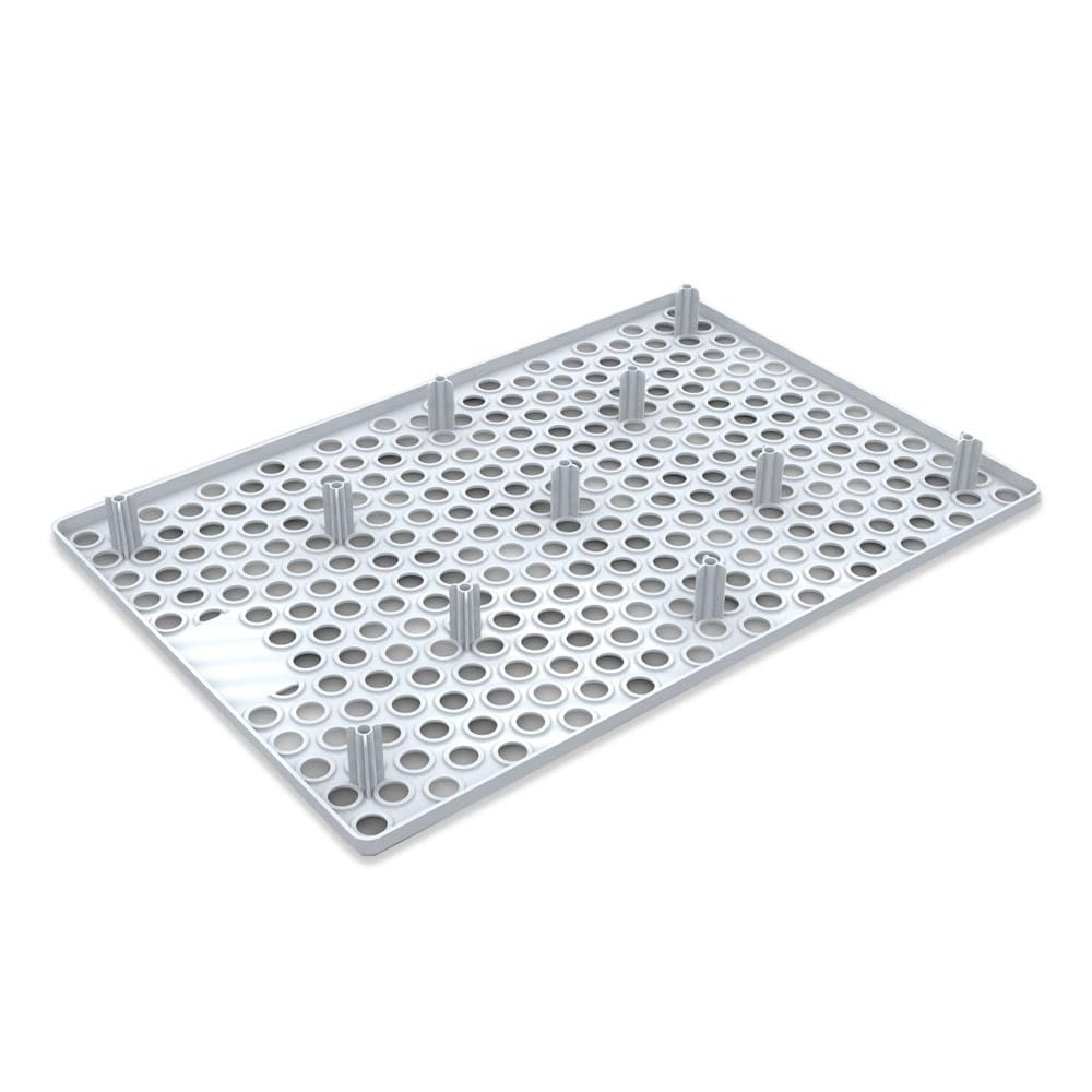 Hop Rabbit Litter Box, Less Mess With Built-In Hay Feeder Designed For Rabbits/Bunnies. Includes Removable Cover And Pan. Bpa-Fr