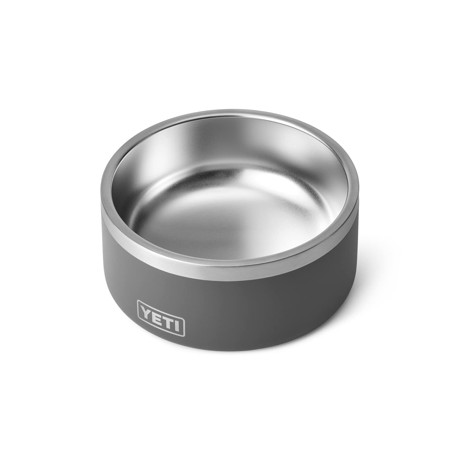 YETI Boomer 4, Stainless Steel, Non-Slip Dog Bowl, Holds 32 Ounces, Charcoal
