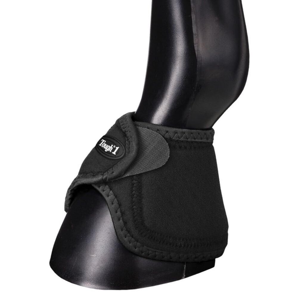 Tough 1 Performers 1St Choice No Turn Bell Boots, Black, Large