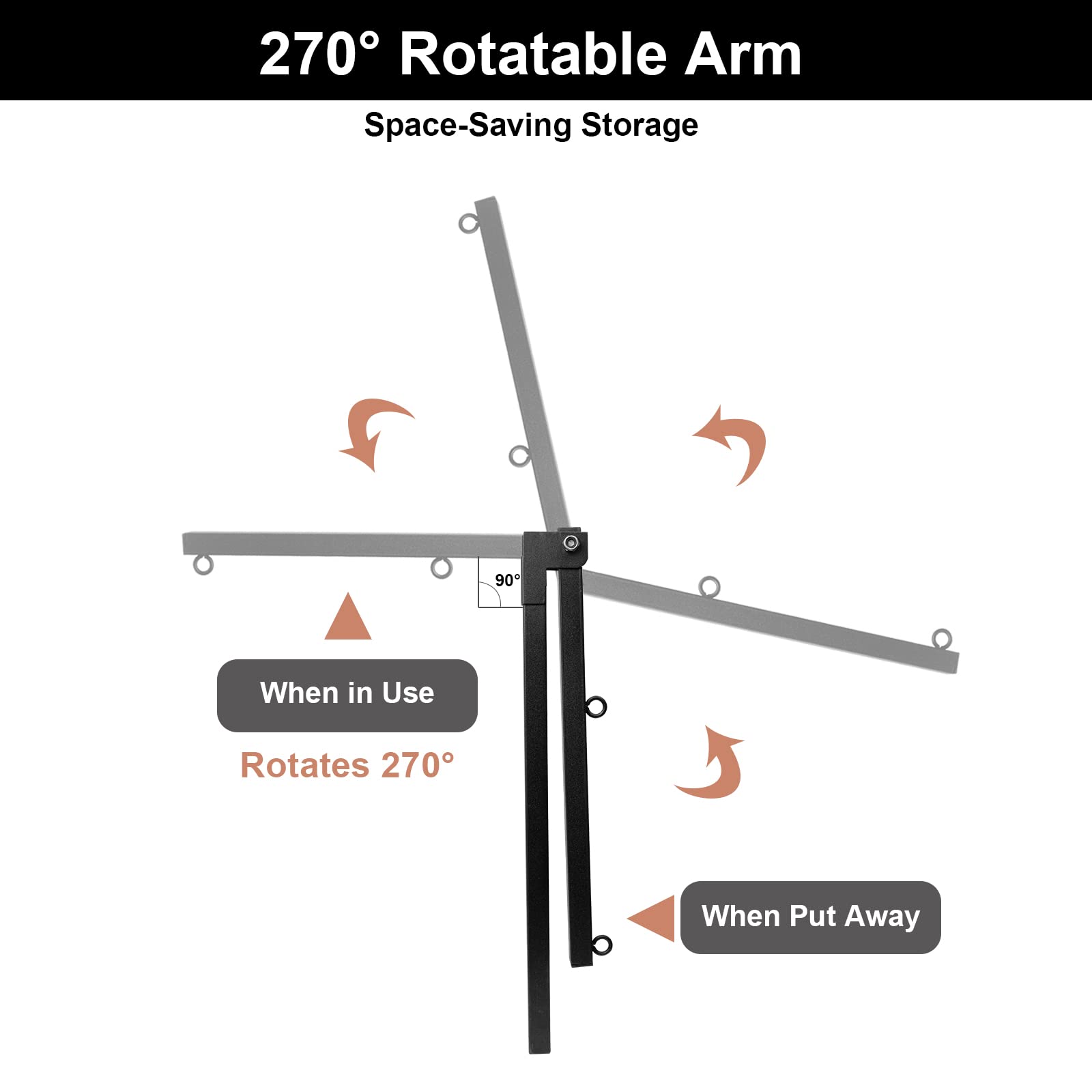 Adjustable Dog Grooming Arm With Clamp,2 No Sit Haunch Holder&Loop Noose,Adjustable Height,Foldable Dog Grooming Table Arm For S