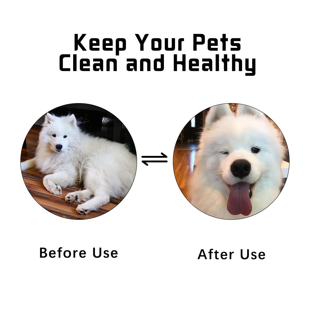 Awpland Pet Sunflower Brush, Self Cleaning Brush For Short Or Long Haired Cats And Dogs, Waterproof And Easy To Clean- Shedding And Grooming Tool For Pets, Remove Loose Hair, Fur, Undercoat, Mats, Tangled Hair, Knots