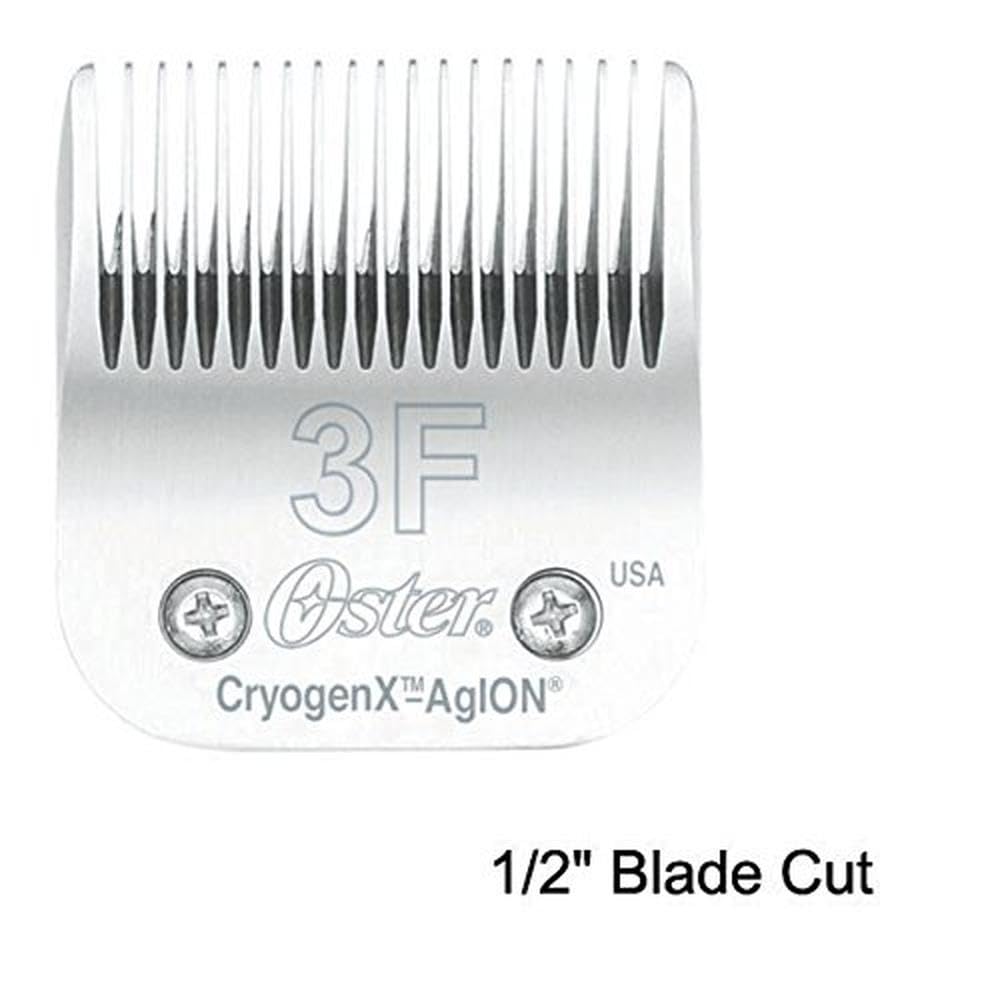 Oster Cryogen-X Pet Clipper Blade, High Carbon Steel, 3F