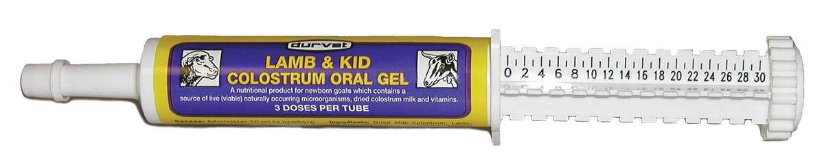 DURVET 698308 Oral Colostrum Gel for Lamb & Kids, 30ml