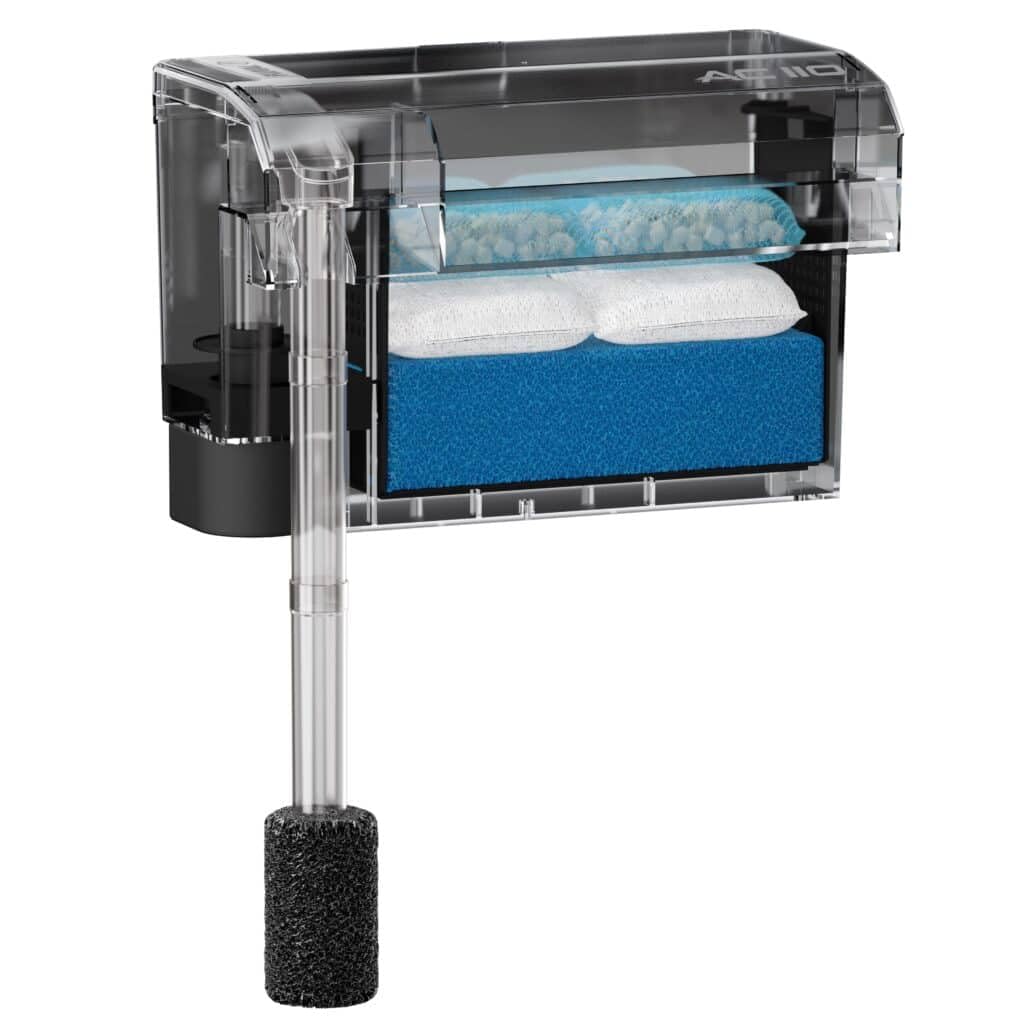 Fluval AC110 Power Filter for 60-110 US Gal Aquariums - Blue, Model 19620
