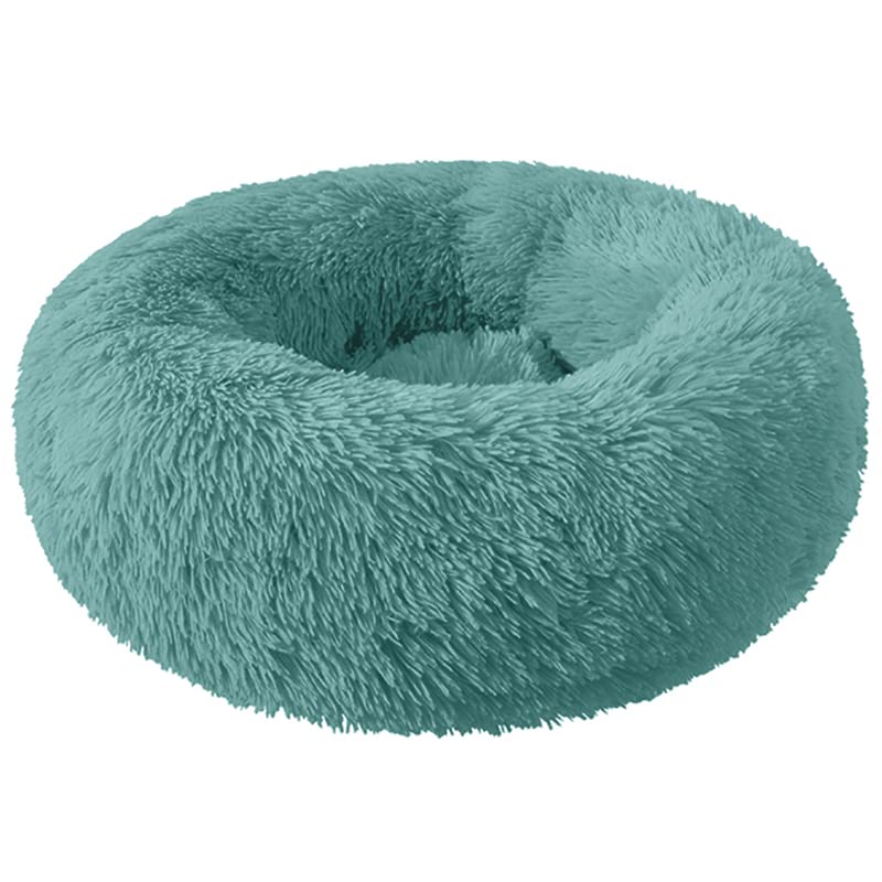 Dog Bed For Small Medium Large Dogs, 24 Inch Calming Dogs Bed, Washable-Round Cozy Soft Pet Bed For Puppy And Kitten With Slip-Resistant Bottom