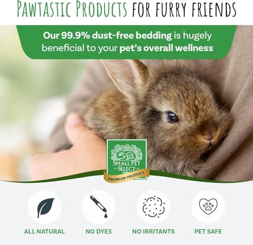 Small Pet Select Premium Small Animal Bedding, Natural Soft Paper Bedding For Small Indoor And Outdoor Pets, Made In Usa, 56 L Pack