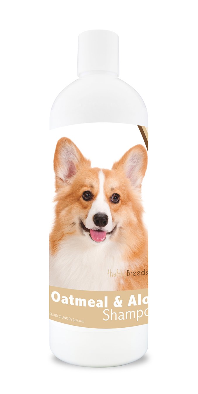 Healthy Breeds Pembroke Welsh Corgi Oatmeal Shampoo with Aloe 16 oz