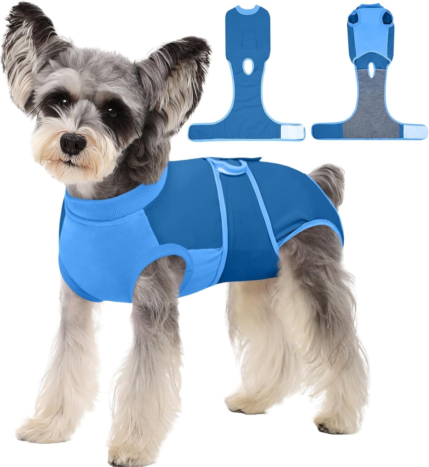 Female Dog Recovery Suit After Spay, XS–2XL