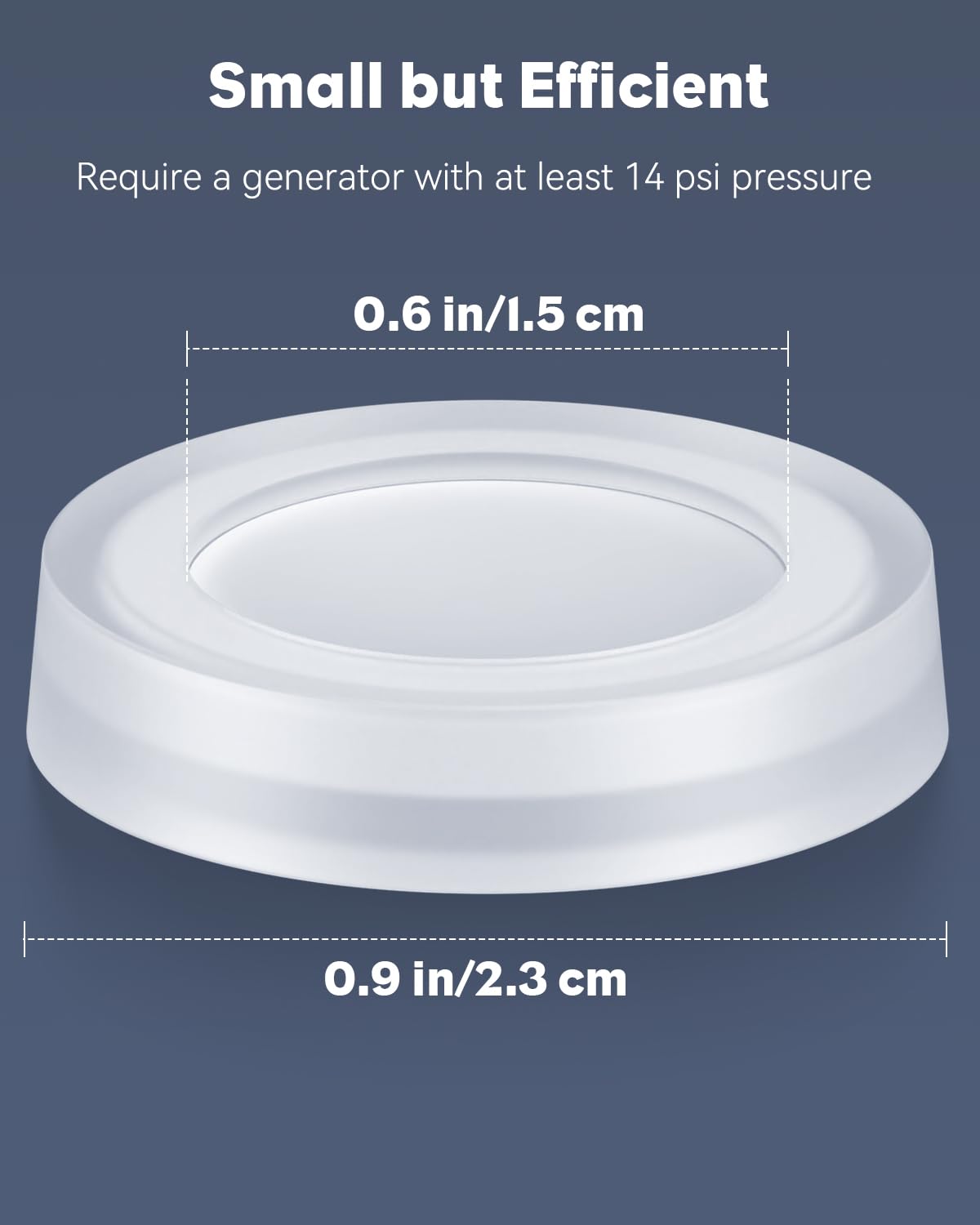 Pawfly Aquarium CO2 Diffuser Replacement Disc, 23 mm Replacement Ceramic Slice for Fish Tank Carbon Dioxide Atomizer, Replacemen