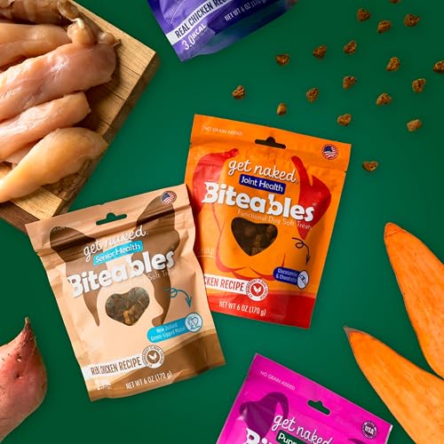 Get Naked Senior Health Biteables Soft Dog Treats Chicken Flavor