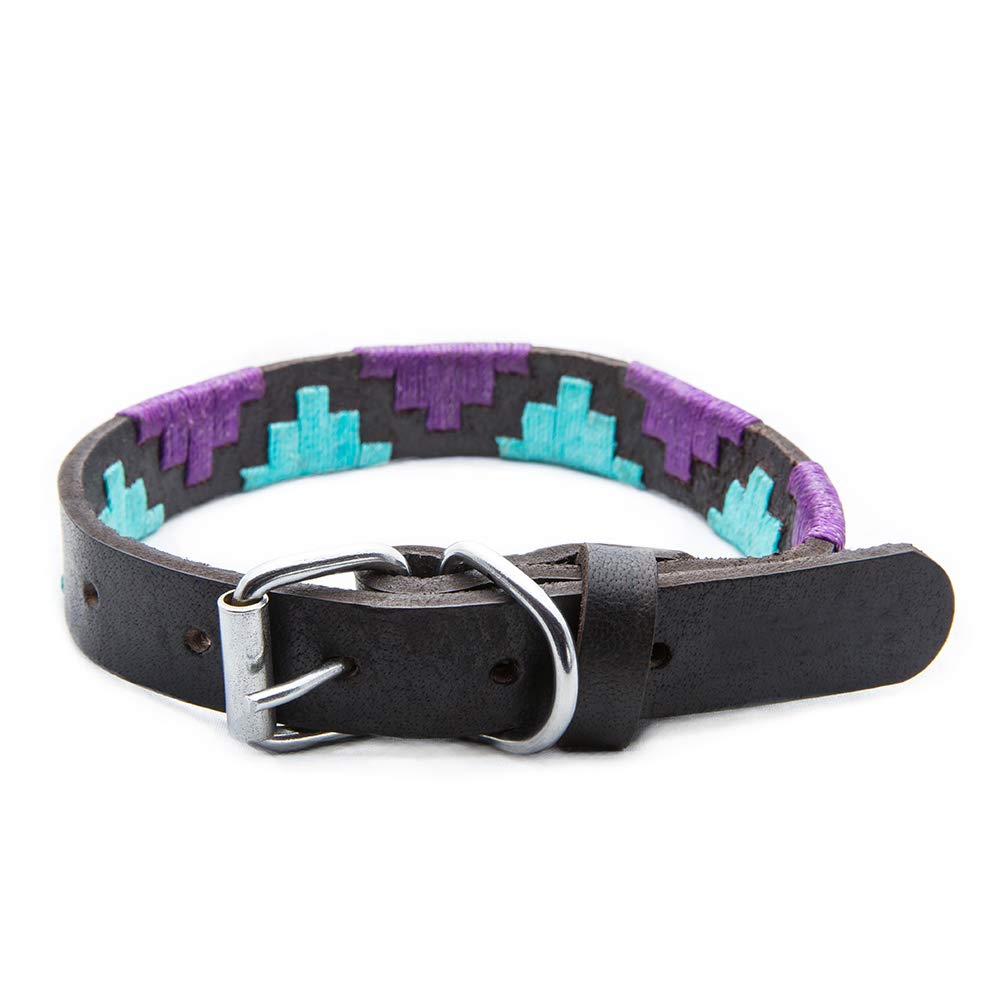 Gaucho Goods Leather Dog Collar (Miami-Xs) For Small Dogs