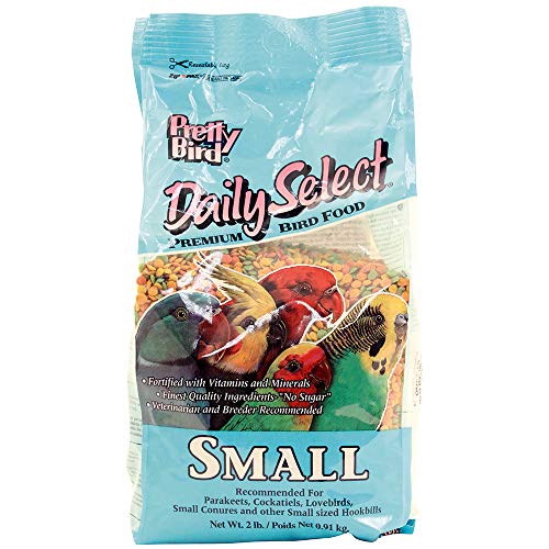 Pretty Bird Daily Select Premium Food For Small Birds (2 Lbs.)