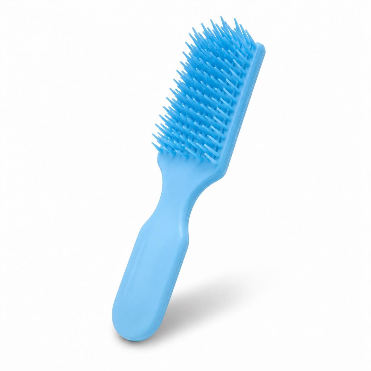 Furball Pet Grooming Brush For Dogs & Cats | Soft Plastic Bristle Deshedding Brush | Removes Loose Hair, Dirt & Tangles | Gentle
