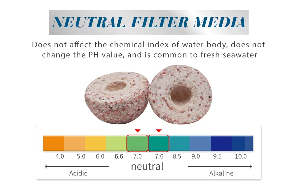 Alegi 10 Lbs Aquarium Ceramic Bio Filter Media Sphere For Freshwater Aquarium And Marine Fish Tank Sump, Canister Filter, Koi Po