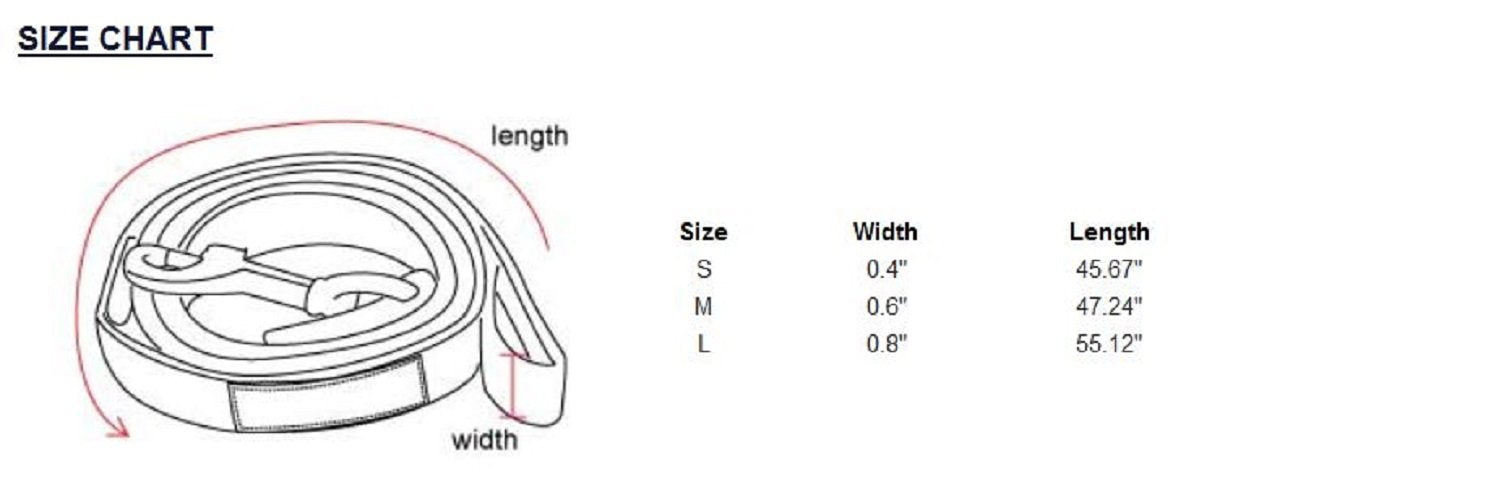 Puppia Two Tone Dog Lead Strong Durable Comfortable Grip Walking Training Leash For Small & Medium Dog, Red, Medium