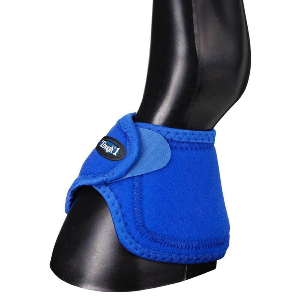 Tough 1 Performers 1St Choice No Turn Bell Boots, Royal Blue, Large