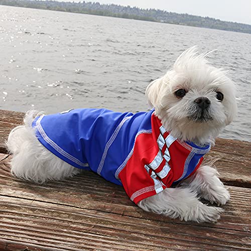 Louie de Coton Sun Shirt for Dogs & Cats | Small Dogs Shirt Size: S | UV Protection Cooling T-Shirt for Pets | UPF50+ Max Protec